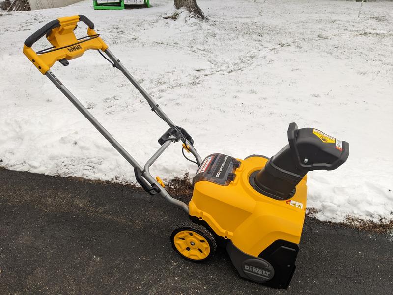 Ahead of the Winter Season, DEWALT® Enters the Snow Category with Its First Snow  Blower, the 21 In. 60V MAX* Single-Stage Snow Blower