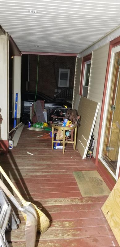 8pm no outside lighting or street lighting