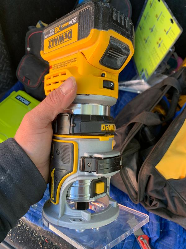 20V MAX XR Brushless Cordless Compact Router DEWALT