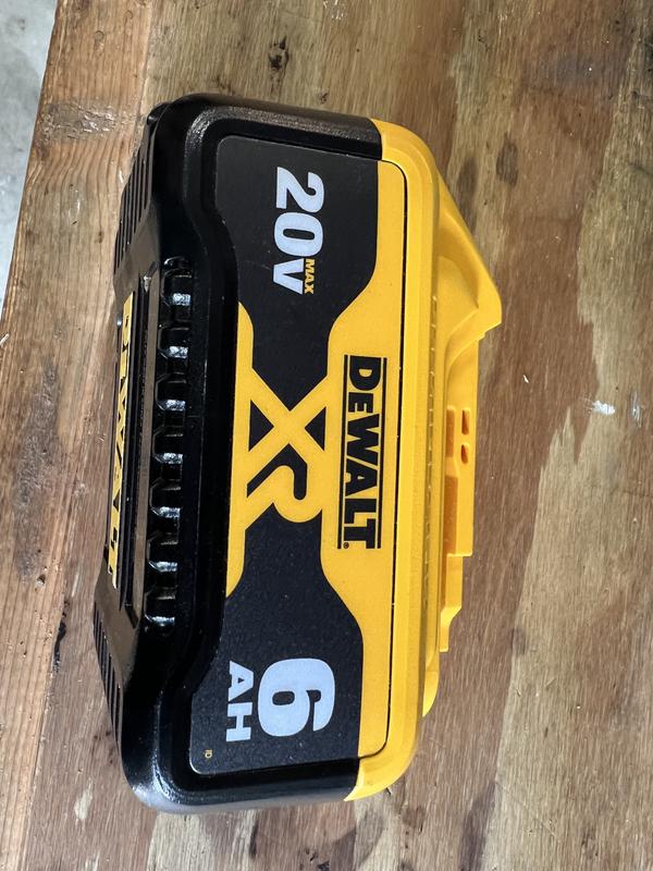 Dewalt 20v max on sale 6ah battery