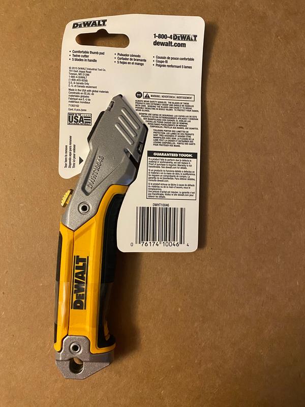 Retractable Utility Knife DEWALT