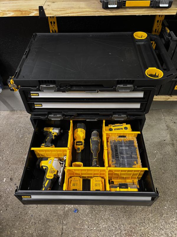 DeWalt DXL ToughSystem 5-in-1 Tower Drawer Work Cart DWST60510