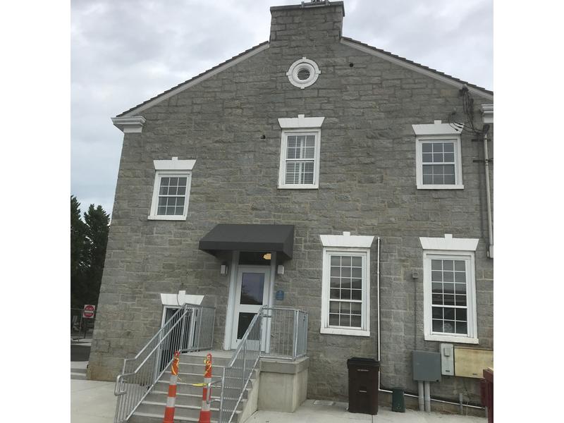 30 Inch thick granite walls (photo taken by me, not copyrighted)