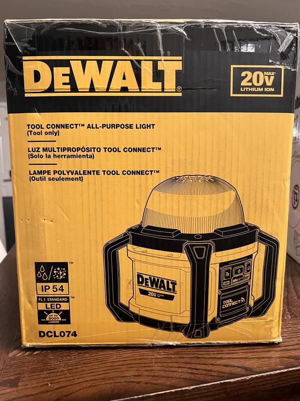 DEWALT 5000-Lumen LED Battery-operated Rechargeable Portable Work