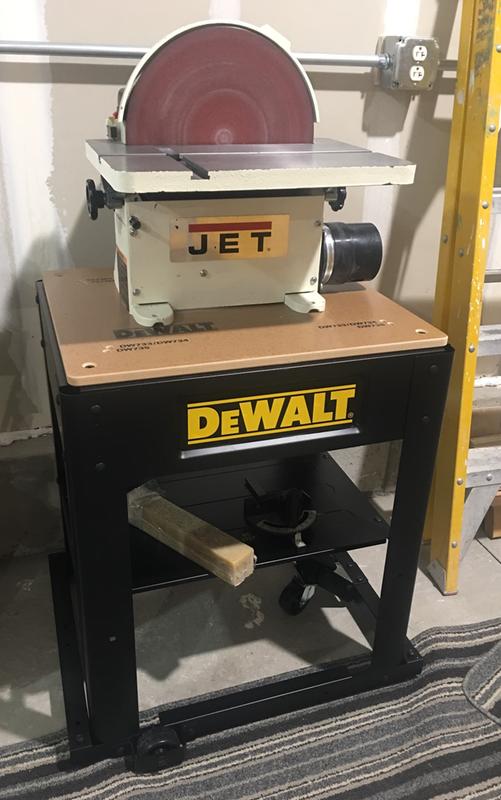 Dewalt mobile deals thickness planer stand