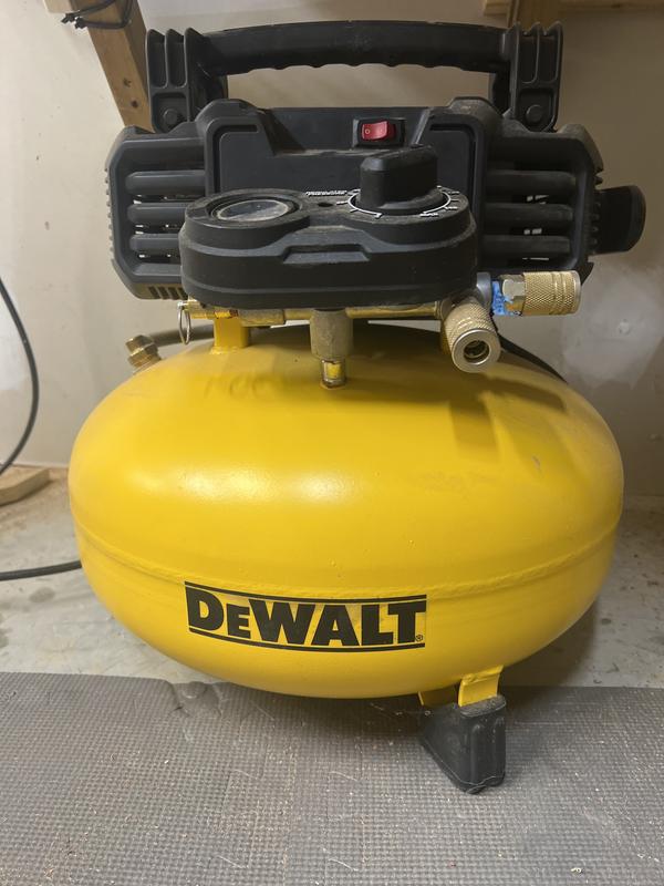 DEWALT 6 Gal. 18-Gauge Brad Nailer and Heavy-Duty Pancake Electric Air  Compressor Combo Kit DWFP1KIT - The Home Depot