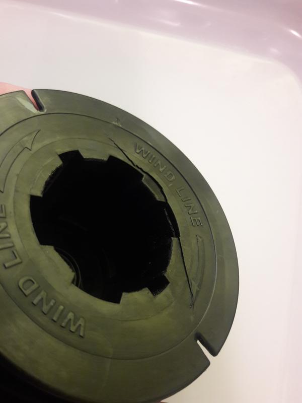 Broken spool