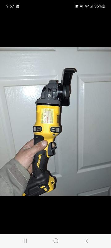 Amoladora Angular 4-1/2 60V BRUSHLESS FLEXVOLT DCG418T2 Dewalt - Promart