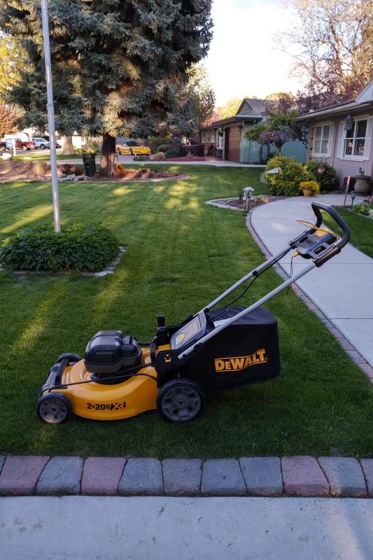 Lowes dewalt best sale lawn mower