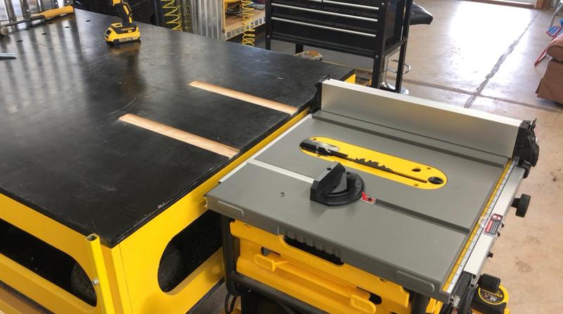 10 Compact Job Site Table Saw With Site Pro Modular Guarding System