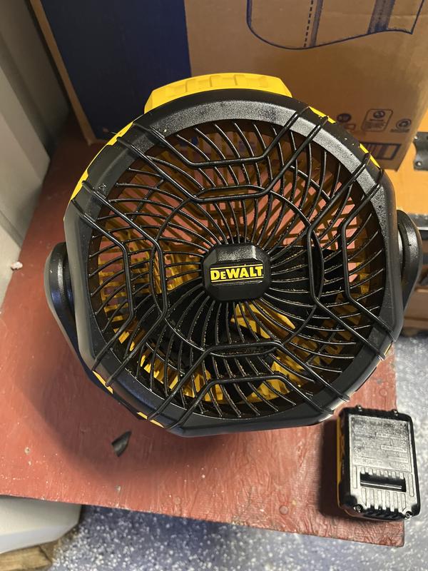 扇風機・サーキュレーター DEWALT 20V MAX Jobsite Fan dce512 DEWALT 20V MAX Jobsite Fan (Tool Only) DCE512B - The Home Depot