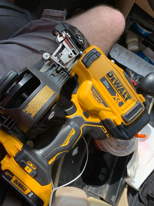 Dewalt 18v best sale coil nailer