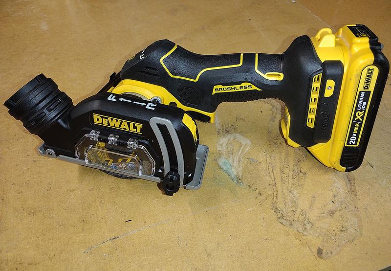DEWALT XR 3-in 20-volt Max Trigger Switch Brushless Cordless Cut-off Tool  (Tool Only) in the Angle Grinders department at