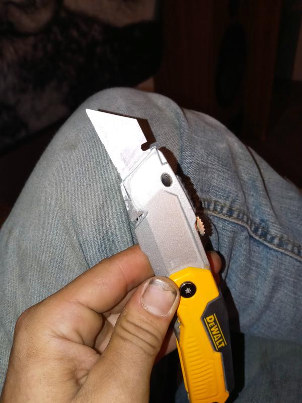 After scoring drywall on the first use