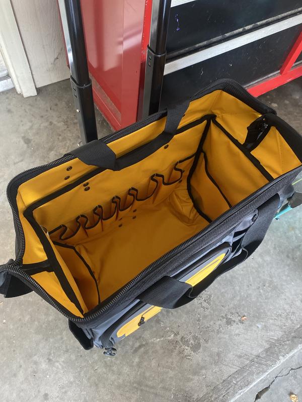  STANLEY FATMAX Open Mouth Rigid Tool Bag with Storage