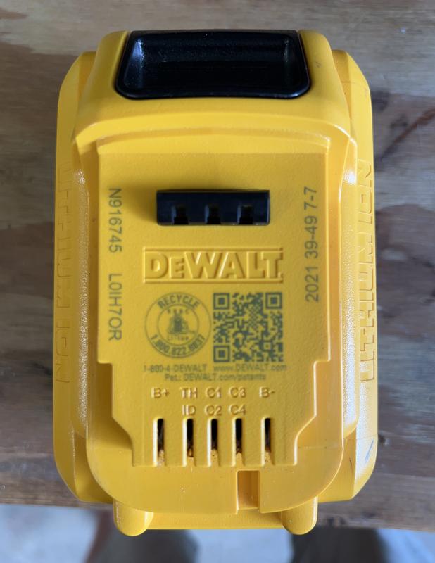 20V MAX XR 6Ah Battery DEWALT