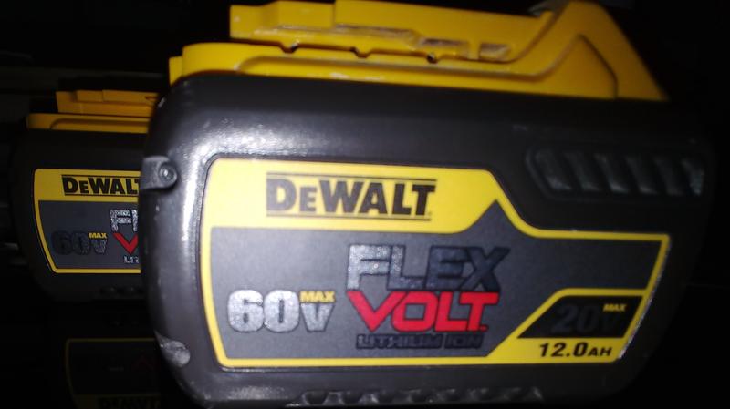 Dewalt flexvolt 12ah discount battery