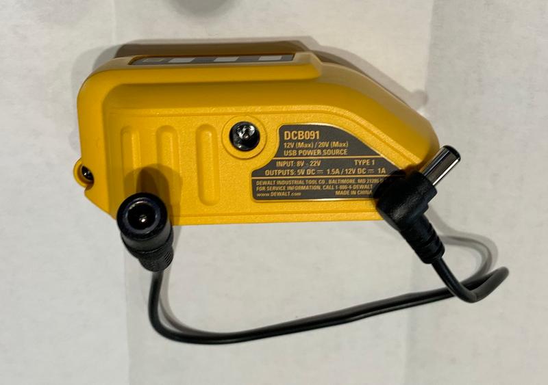 Dewalt heated hotsell jacket charger