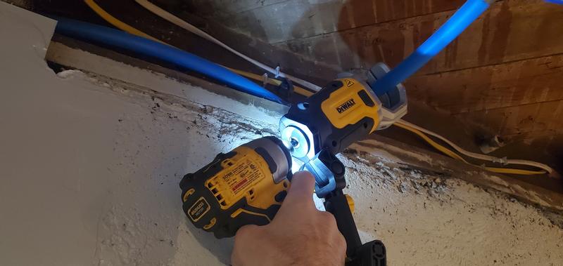 IMPACT CONNECT PVC PEX Pipe Cutter Attachment DEWALT