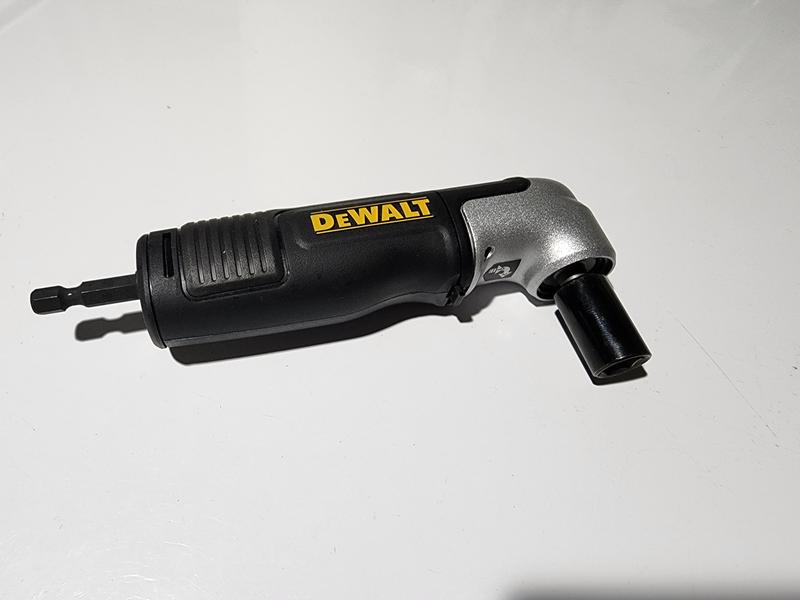 DEWALT FLEXTORQ Right Angle Drive Attachment, 1/4 Inch (DWAMRA14FT)