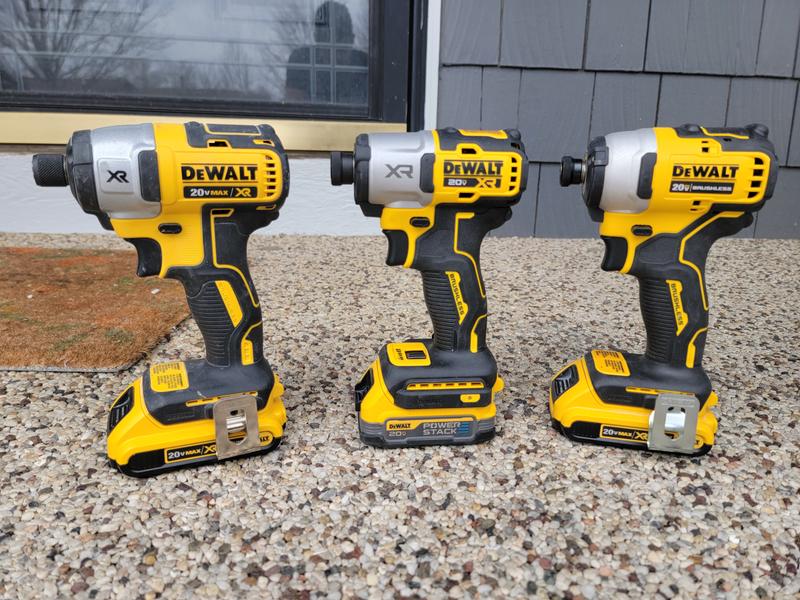 DEWALT XR 1 4 in Brushless Cordless Impact Driver in the Impact