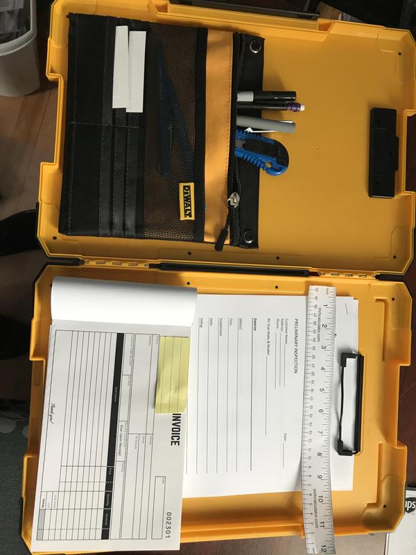 DeWalt TSTAK Job Site Clipboard