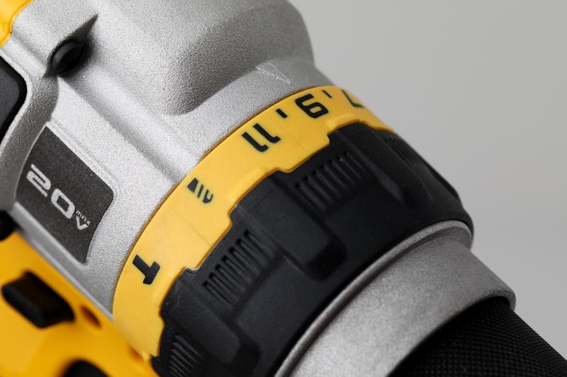 Hammer drill discount setting on dewalt