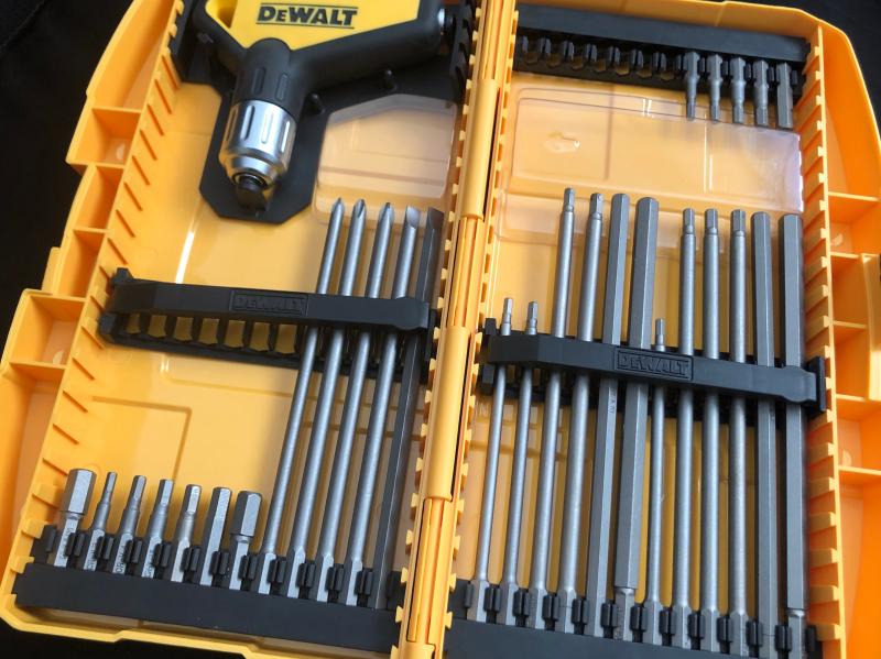 DEWALT DWHT70265 31 Piece Ratcheting T Handle Hex Key Set