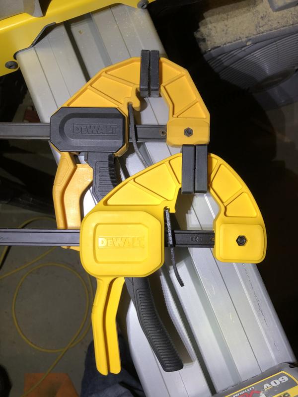 DeWalt Trigger Clamp Set 6 Piece 12” / 6” / 4.5” 100lbs 35lbs Clamp Force  New