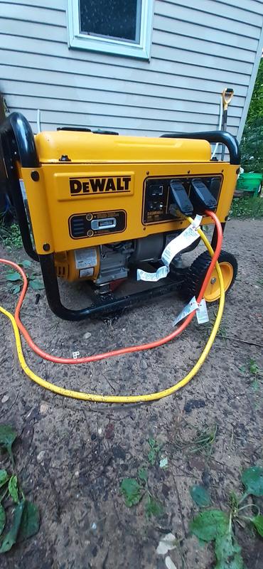 4000 WATT PORTABLE GAS GENERATOR DEWALT