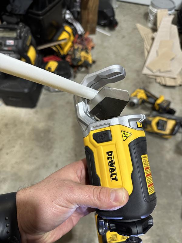 IMPACT CONNECT PVC PEX Pipe Cutter Attachment DEWALT