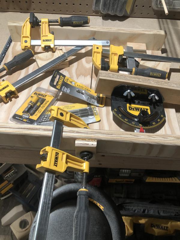 12 in and 6 in Bar Clamp Set 4 pc DEWALT