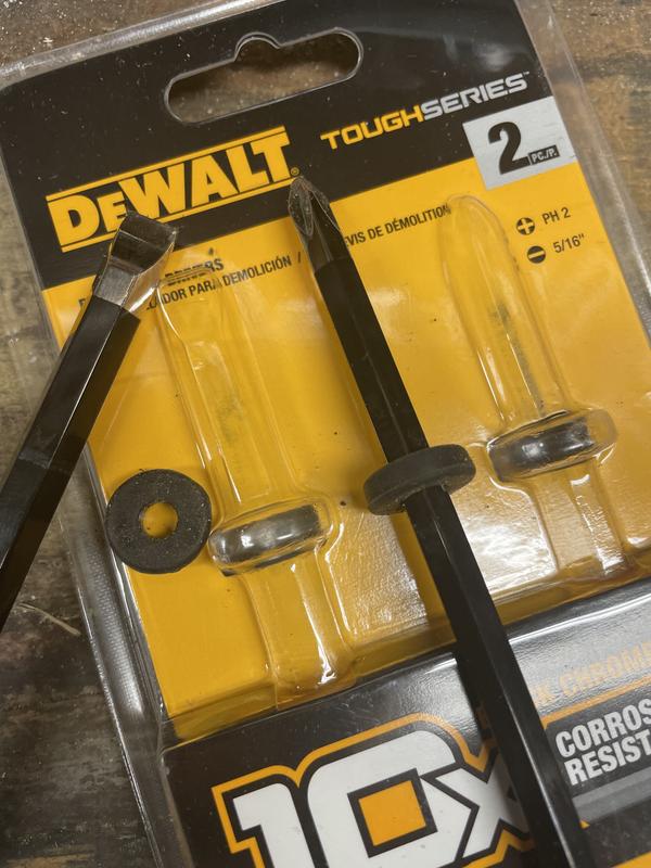 TOUGHSERIES Demo Screwdriving Set 2 pc DEWALT