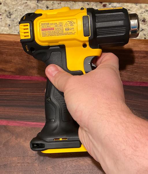 DEWALT 20V MAX Cordless Heat Gun, Tool Only with 20V MAX Battery Pack with  Charger, 3-Ah (DCE530B & DCB230C)