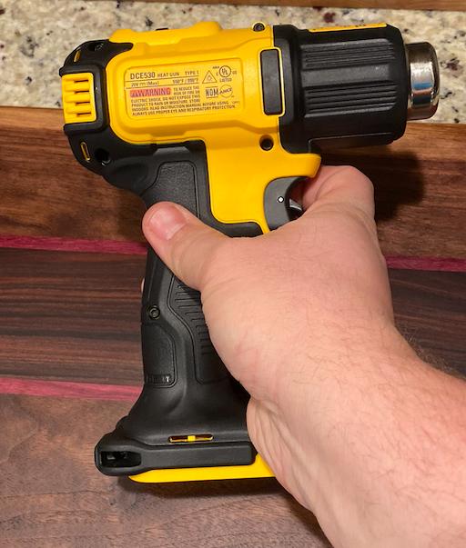 Cordless Heat Gun for Dewalt 20V Battery - LCD Digital Display – Ecarke