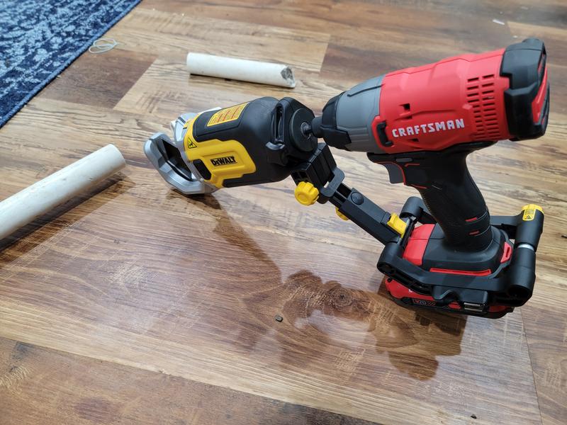 IMPACT CONNECT PVC PEX Pipe Cutter Attachment DEWALT