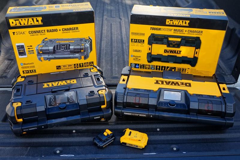 TSTAK Portable Bluetooth Radio Charger DEWALT