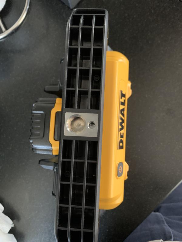 Mounting hole for light