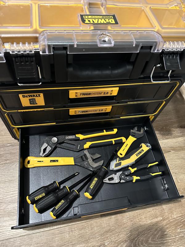 DEWALT Toughsystem 2.0, 12.3 in. W Tool Box 3-Drawer