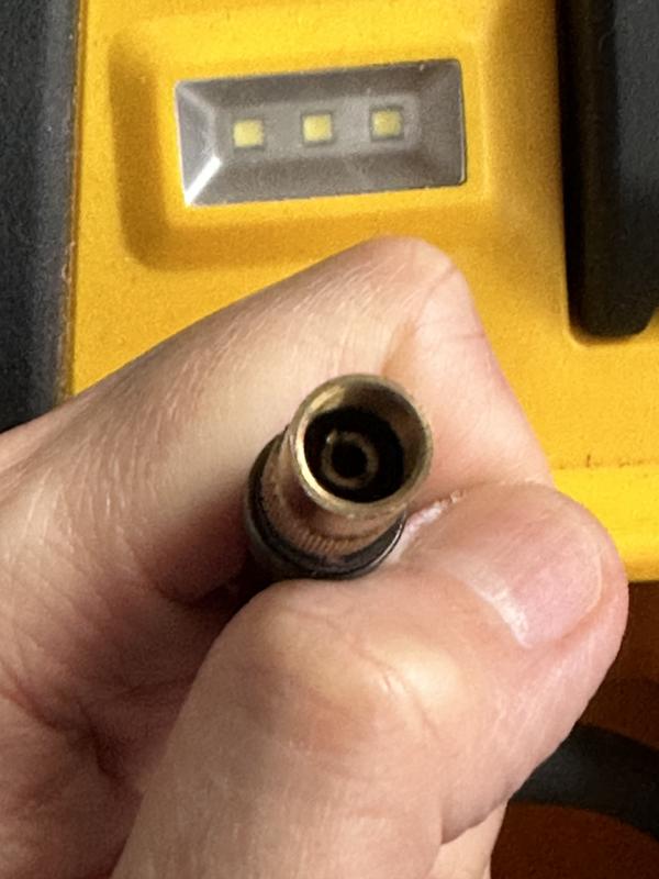 Internal part of Sure Fit Nozzle damaged / broken