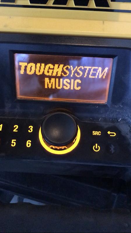 Radio DeWalt Tough System DS280 - Radio AM/FM/DAB, Caricabatterie XR, Protezione IP54 | Per Cantieri - Foto 3
