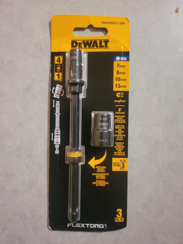 DeWalt FLEXTORQ 6 4-in-1 Double Ended Metric Nut Drivers