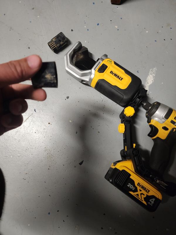 IMPACT CONNECT PVC PEX Pipe Cutter Attachment DEWALT