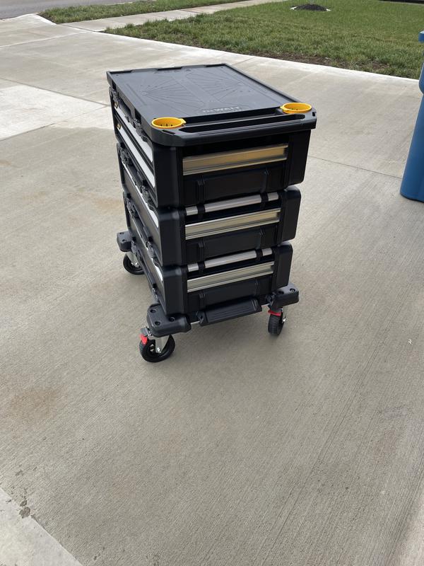 DeWalt DXL ToughSystem 5-in-1 Tower Drawer Work Cart DWST60510 DeWalt DXL ToughSystem 5-in-1 Tower Drawer Work Cart DWST60510