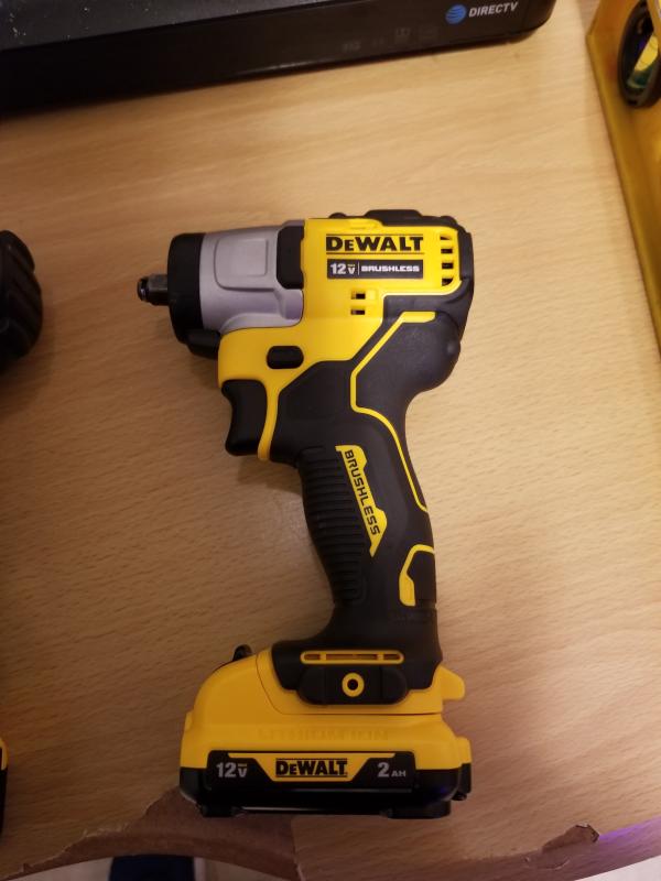 XTREME 12V MAX Brushless 3 8 in. Cordless Impact Wrench Kit DEWALT