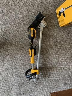 Dewalt 14 inch folding best sale string trimmer