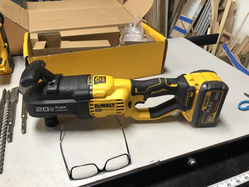 20V Max Lithium-Ion Cordless Brushless 7/16 In. Quick Change Stud And Joist Drill With FLEXVOLT 6Ah Battery And Charger