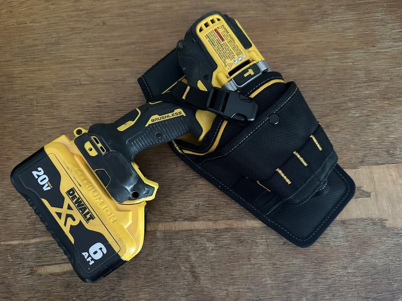 Dewalt drill discount holster home depot