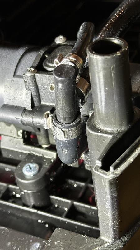 Leaking pressure switch
