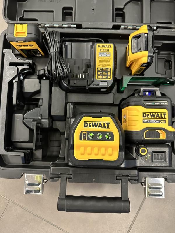 20V MAX XR 3 x 360 High Precision Green Laser DEWALT
